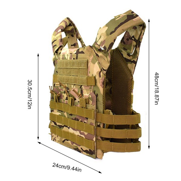 CHALECO TACTICO JPC MULTICAM