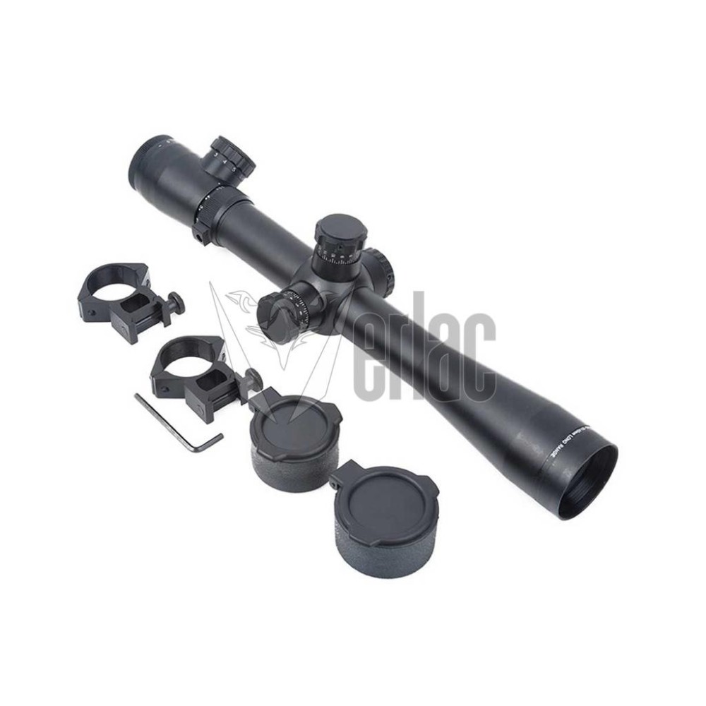 VISOR AIM-O 3.5-10X40 RETICULA V/R NEGRO