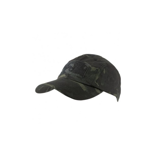 GORRA AIRSOFT VELCROS MULTICAM BLACK