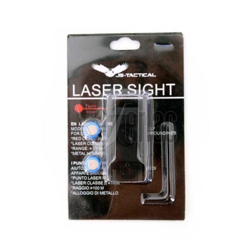 LASER ROJO JS-TACTICAL NEGRO