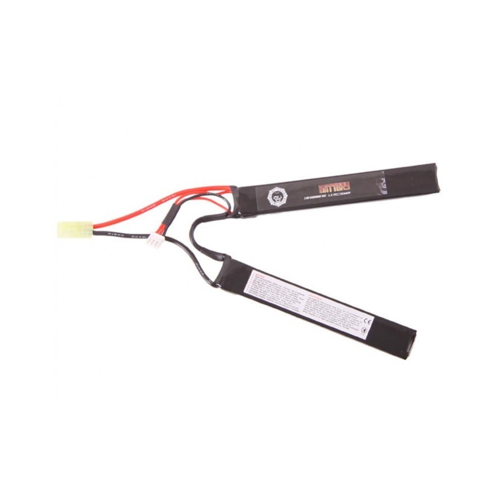 BATERÍA DUEL CODE 7.4V-1300MAH (15C) 2STICKS TAMIYA
