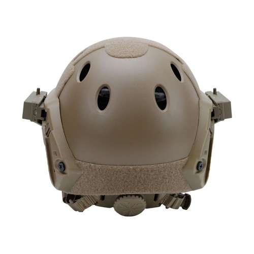 CASCO TIPO FAST Y MASCARA TAN DELTA TACTICS