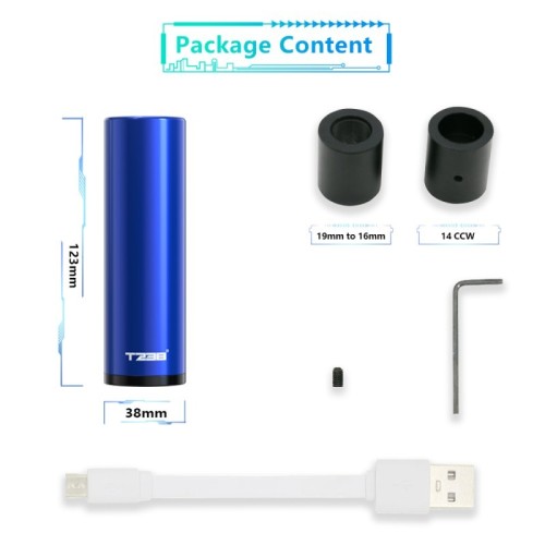TRACER BLUE CAN RGB T238