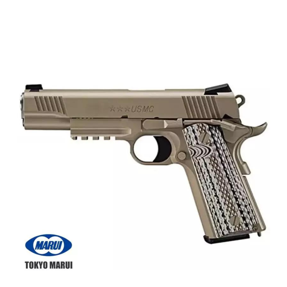 PISTOLA MARUI COLT USMC M45A1 GAS NEGRA