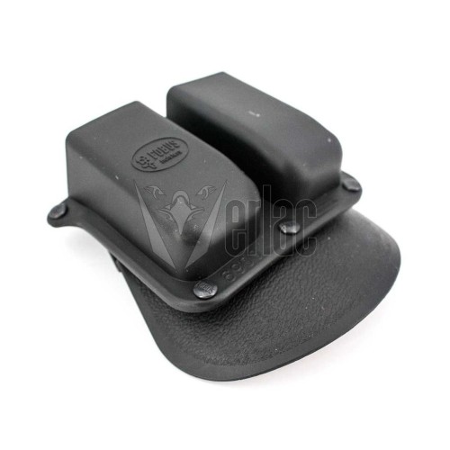 FUNDA CARGADOR FOGUS GLOCK RIGIDA NEGRA