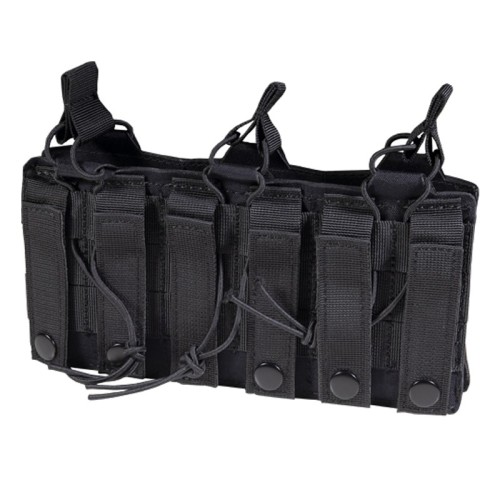 PORTACARGADOR MK1 "DAGGER" CORSO TRIPLE C/ MOLLE PARA AR-15/M4 - NEGRO