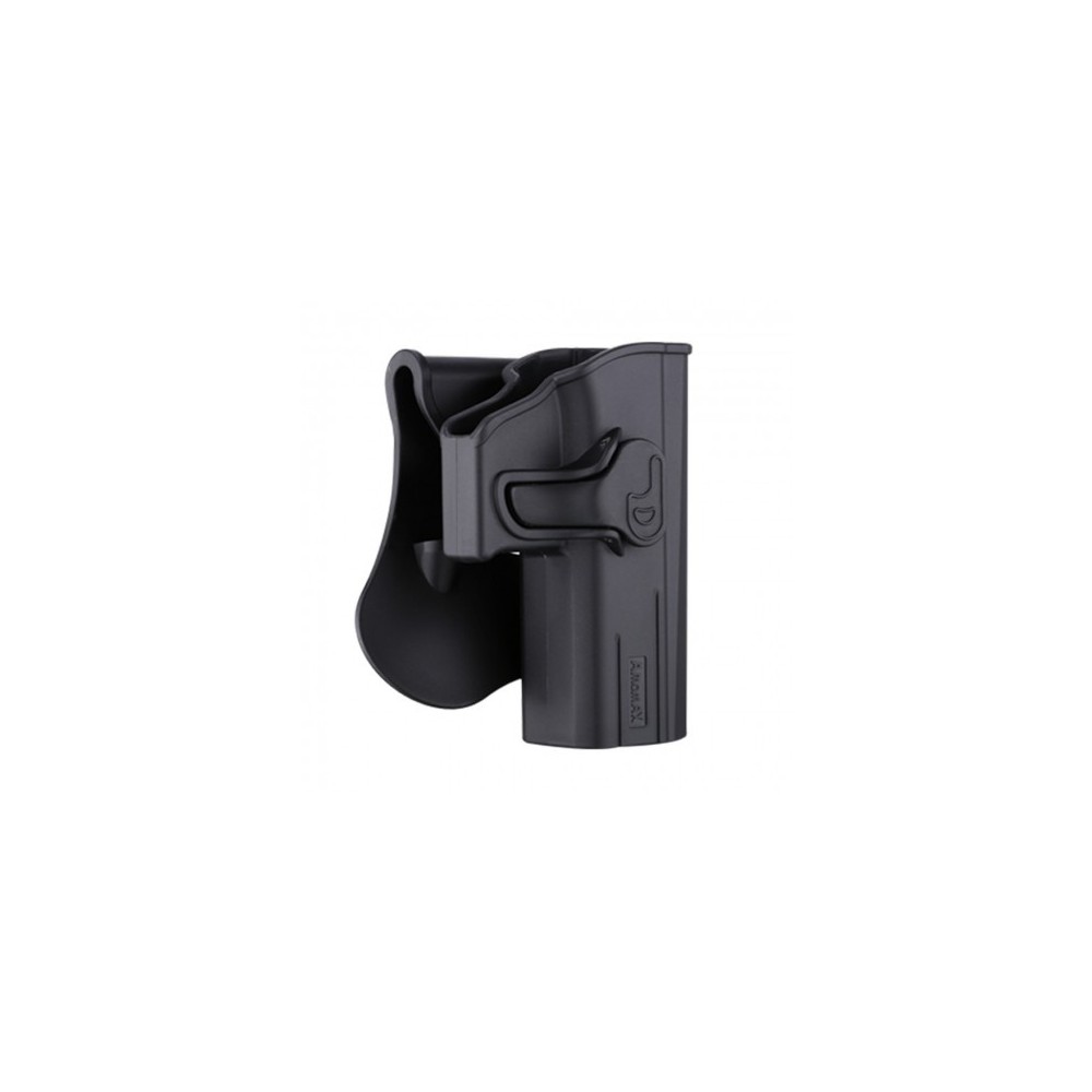 FUNDA PISTOLA RIGIDA AMOMAX SHADOW 2 NEGRA