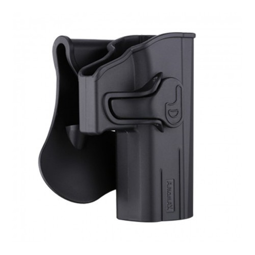 FUNDA PISTOLA RIGIDA AMOMAX SHADOW 2 NEGRA