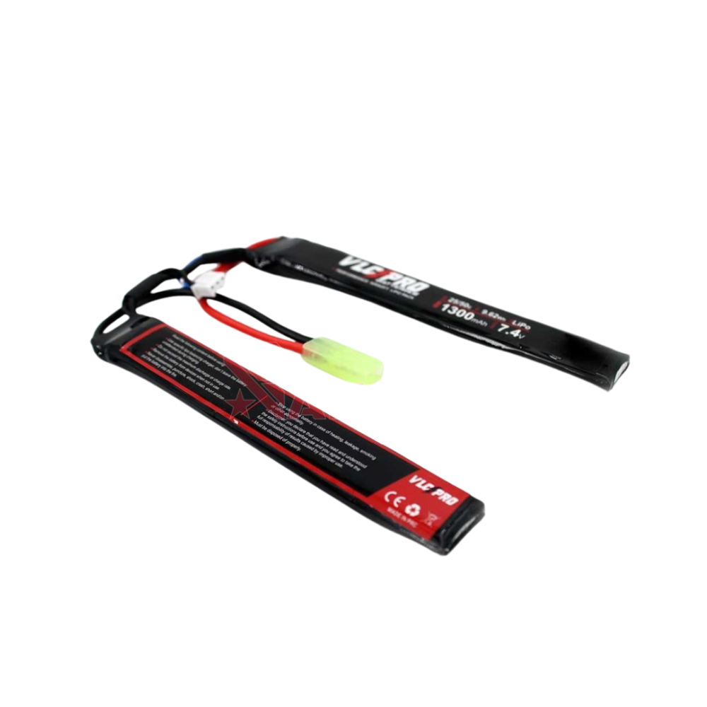 BATERÍA VLC PRO LIPO 7.4V-1300MAH (25C/50C) 2STICKS TAMIYA