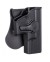 PISTOLERA RÍGIDA AMOMAX GLOCK & CZ P10C DIESTRA - NEGRA