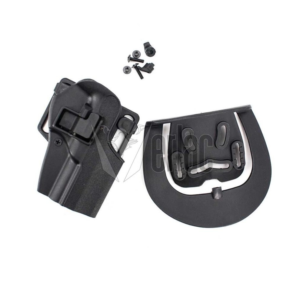 PISTOLERA RÍGIDA FMA BERETTA DIESTRA - NEGRA