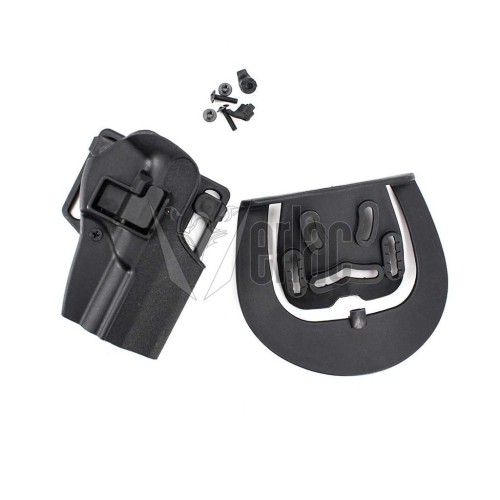 PISTOLERA RÍGIDA FMA BERETTA DIESTRA - NEGRA