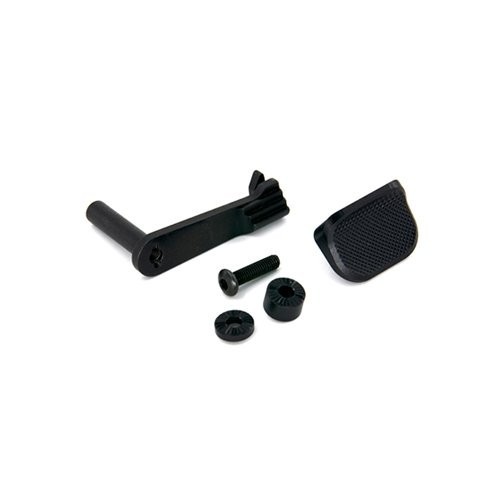 AIP STAINLESS SLIDE STOP WITH THUMBREST HI-CAPA 5.1/4.3 NEGRO