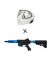 SPEEDSOFT KIT INICIACION (M4 TUBO AZUL + FMA)