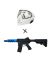 SPEEDSOFT KIT INICIACION (M4 AZUL + FMA)
