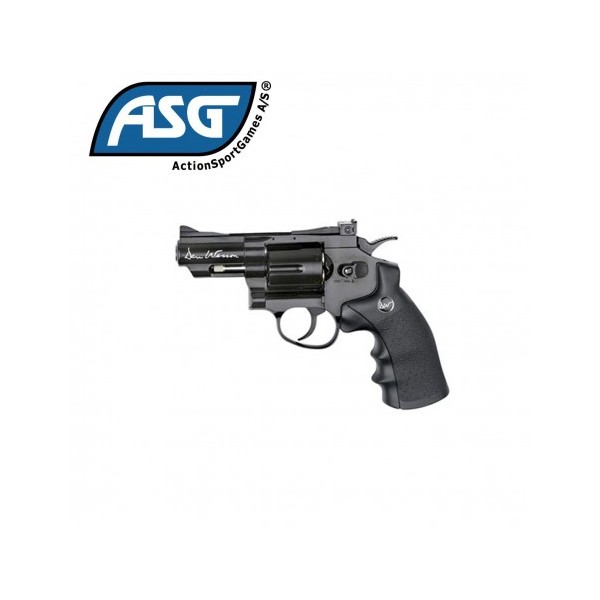 REVOLVER DAN WESSON 2.5 C02 NEGRO ASG