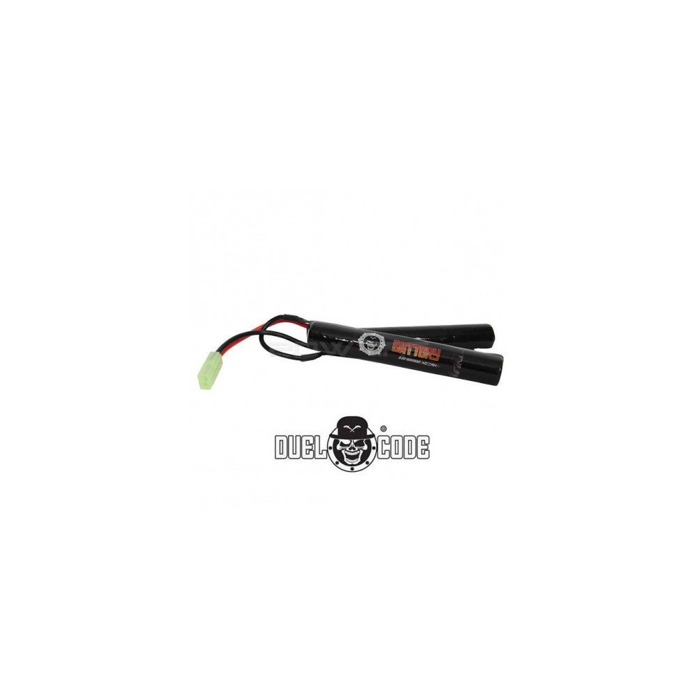 BATERÍA DUEL CODE NI-MH 9.6V-1600MAH 2STICKS TAMIYA