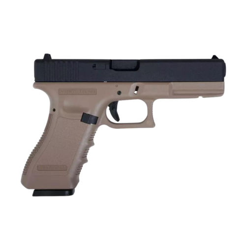 PISTOLA SAIGO DEFENSE MK1 GAS BLOW BACK METAL SLIDE TAN