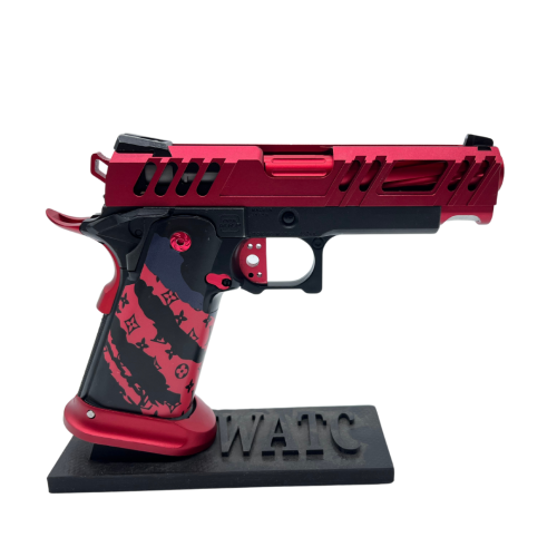 HI-CAPA 4.3 WATC CUSTOM - ROJA & NEGRA