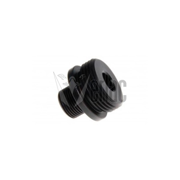 ADAPTADOR SILENCIADOR L96 ROSCA NEGRO