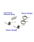 AIP SPARE PARTS OF SPRING FOR TOKYO MARUI 5.1/4.3