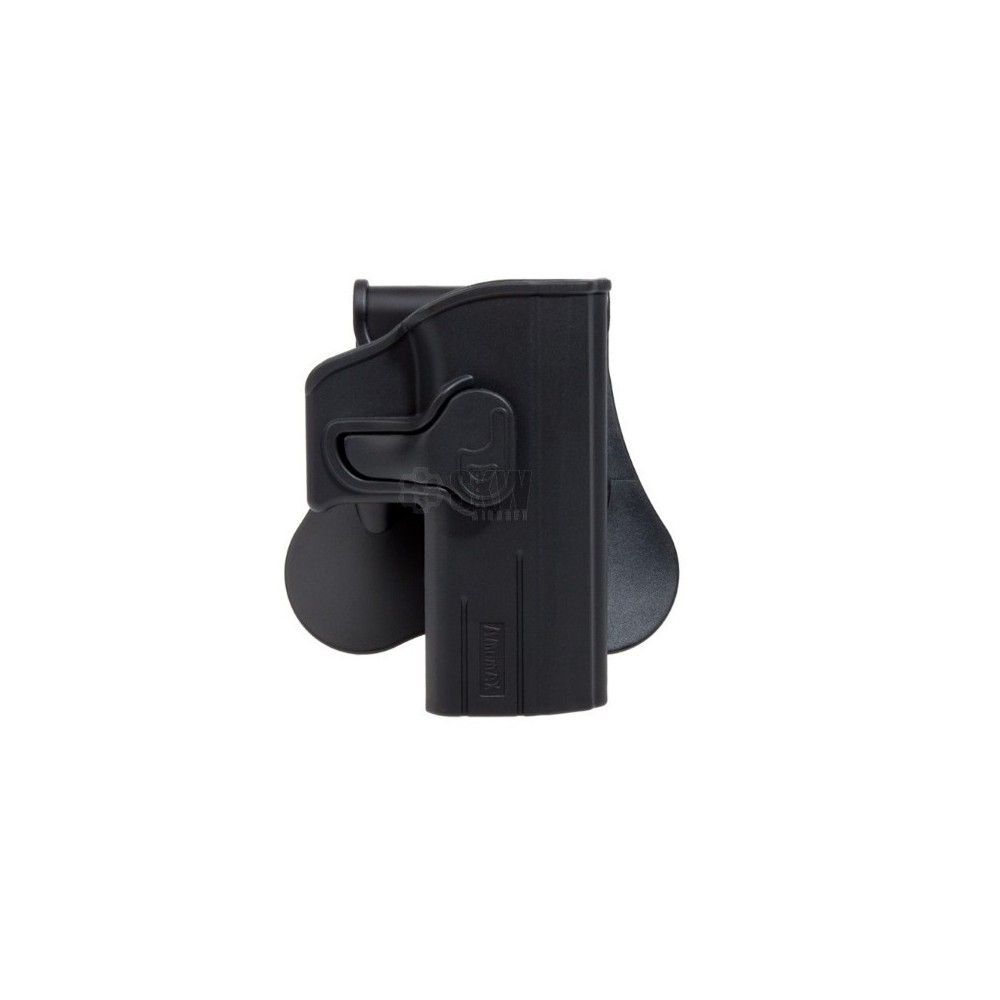 PISTOLERA RÍGIDA AMOMAX CZ P-07 & P-09 DIESTRA - NEGRA