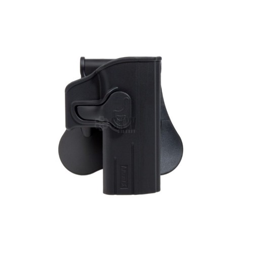 PISTOLERA RÍGIDA AMOMAX CZ P-07 & P-09 DIESTRA - NEGRA