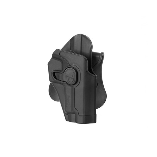 PISTOLERA RÍGIDA AMOMAX P226 DIESTRA - NEGRO