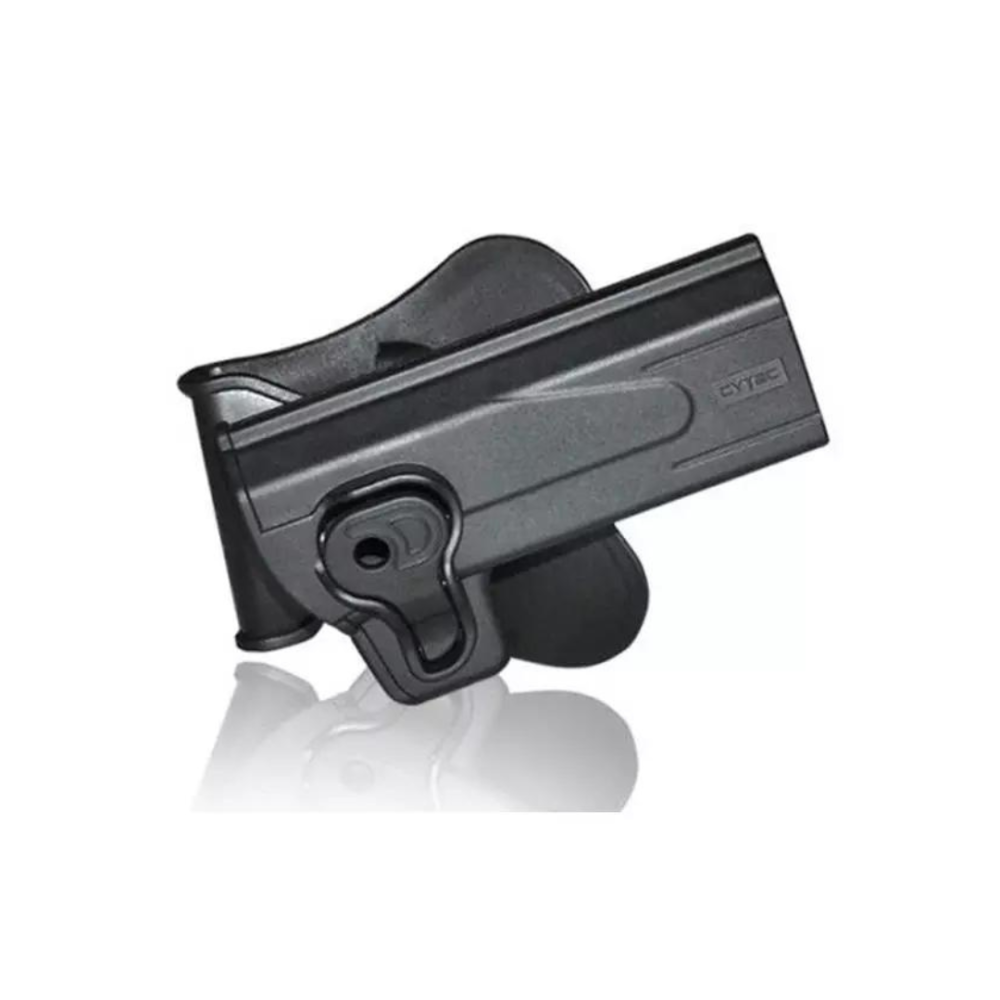 PISTOLERA RÍGIDA CYTAC CZ 75 SP-01 SHADOW DIESTRA - NEGRA