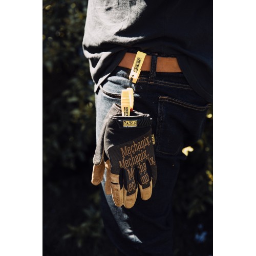CLIP PARA GUANTES MECHANIX - AMARILLO