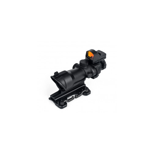 VISOR AIM-O ESTILO ACOG 4X32 QD C/RED DOT NEGRO