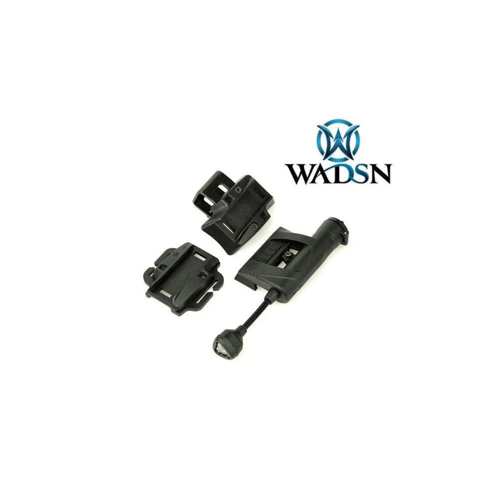 LINTERNA/LUZ CASCO WADSN MPLS - NEGRO