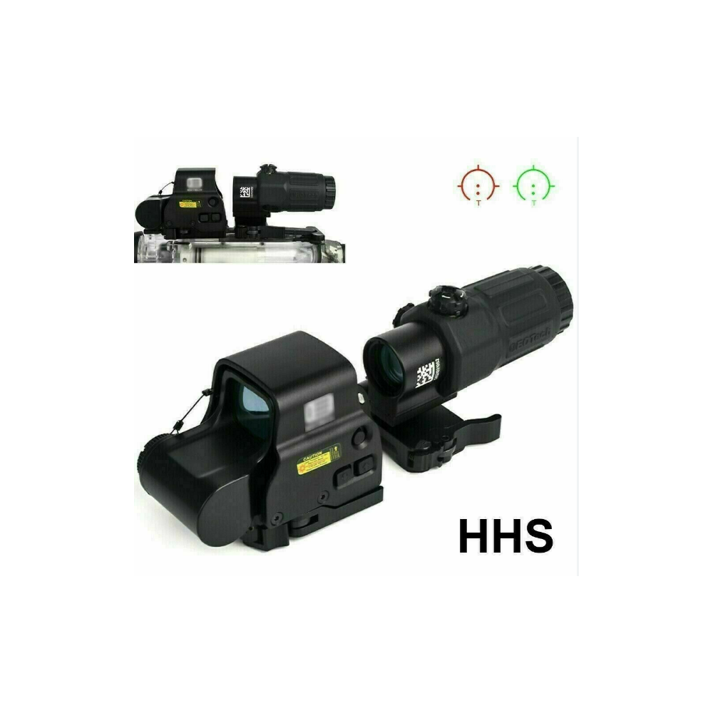KIT RED DOT WADSN EXPS & MAGNIFICADOR G33 NEGRO