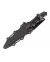 CUCHILLO PVC AIRSOFT BC141 NEGRO