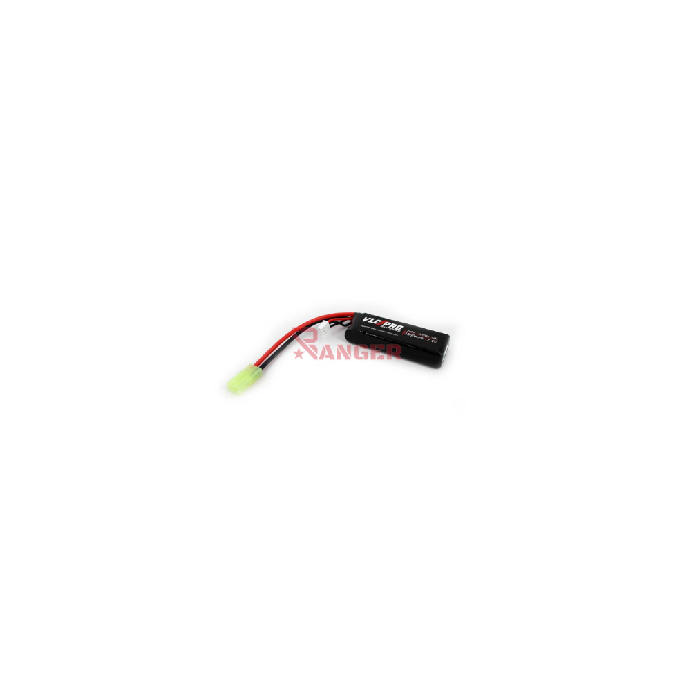 BATERIA VLC LIPO 7.4V 1300MAH 25C/50C 1STICK NEGRA