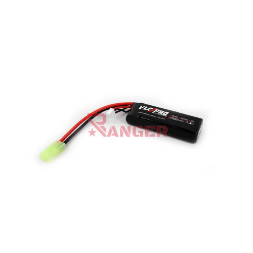 BATERIA VLC LIPO 7.4V 1300MAH 25C/50C 1STICK NEGRA