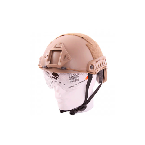 CASCO EMERSONGEAR "FAST" C/ GAFAS PROTECTORAS TIPO MH - TAN