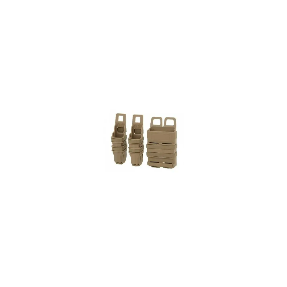 POUCH CARGADOR RIGIDO M4 Y PISTOLA DOBLE TAN