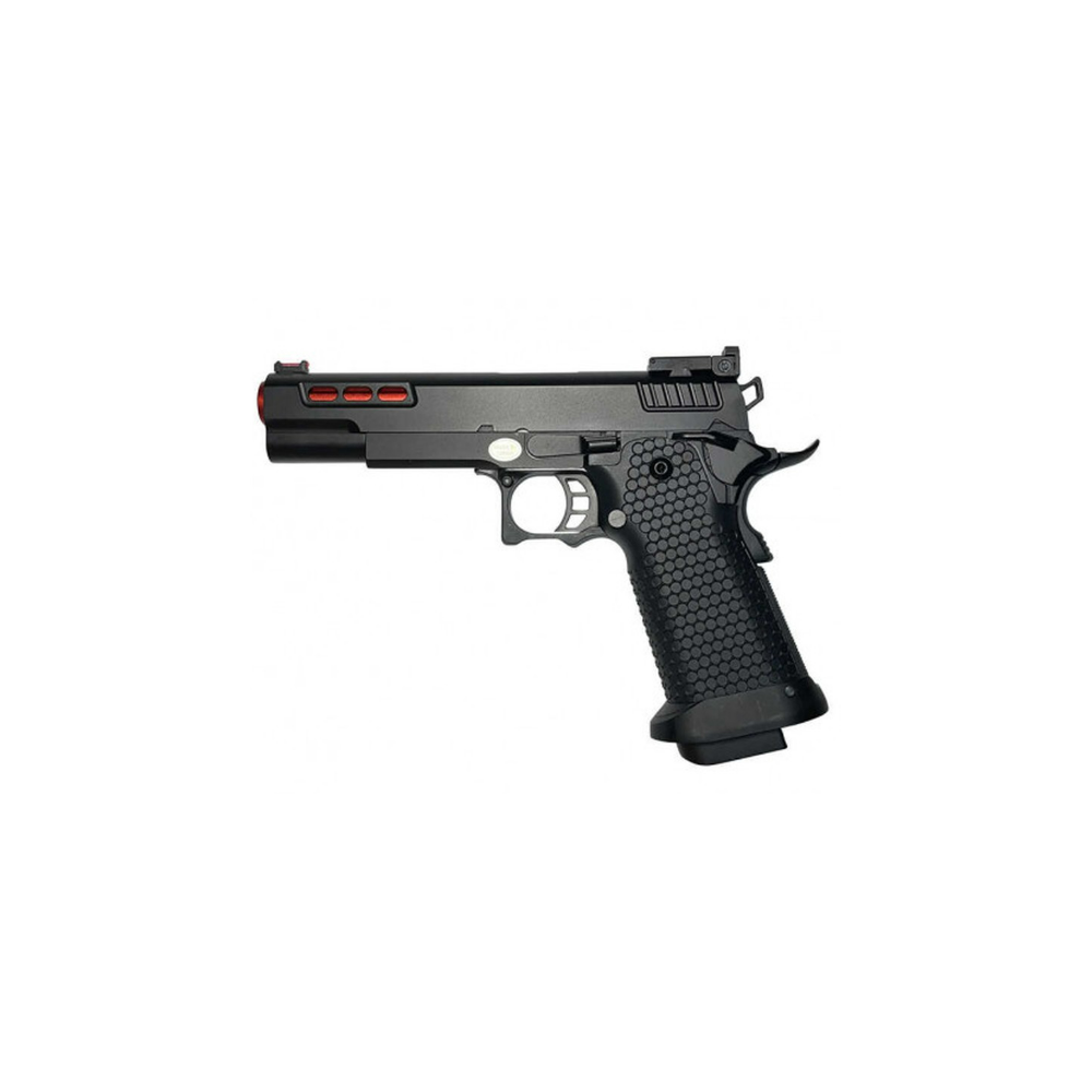 PISTOLA HICAPA 5.1 3332-PC NEGRA/ROJA
