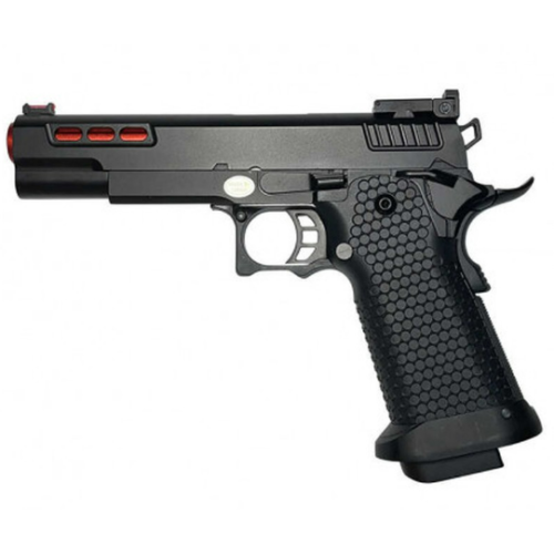 PISTOLA HICAPA 5.1 3332-PC NEGRA/ROJA