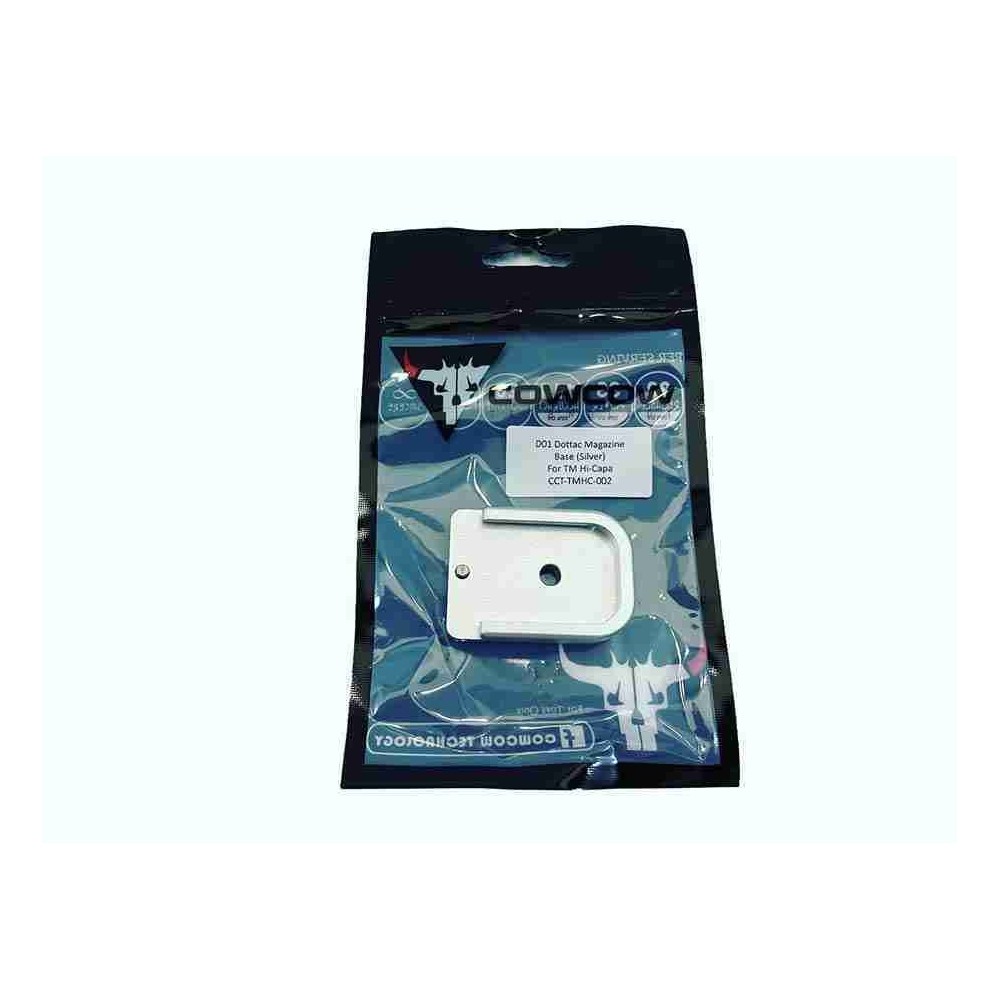 Dottac Magazine Base   Silver COWCOW