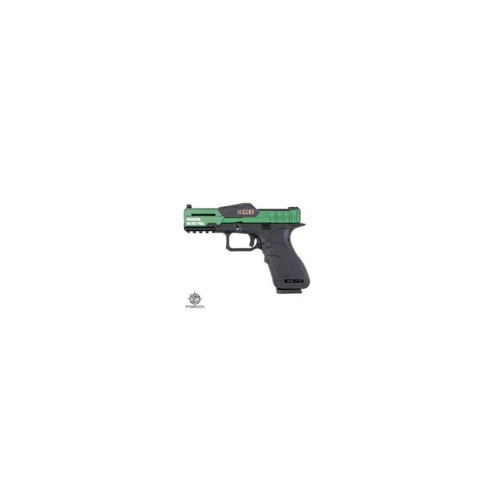 PISTOLA XG8-PW GBB VERDE (PSXG8-MOD)