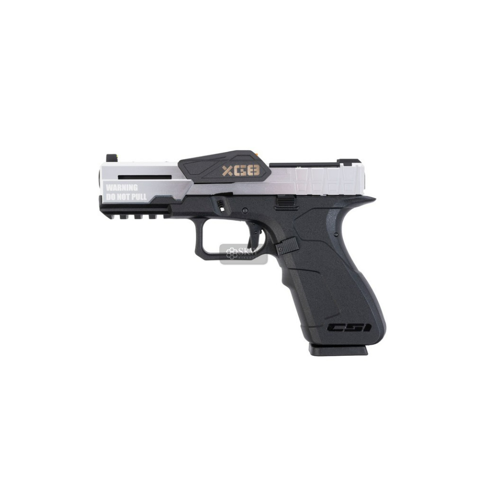PISTOLA XG8-PW GBB CROMADA PLATA (PSXG8-MS)