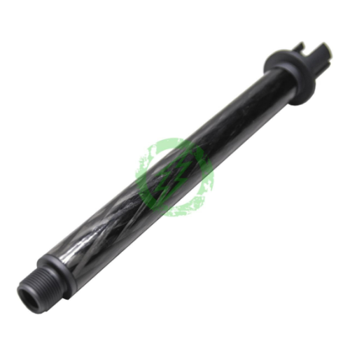 CAÑON EXTERNO FIBRA NEGRO RAYADO