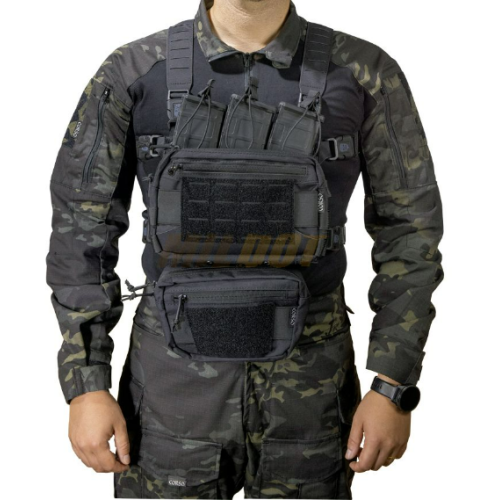 CHEST RIG "FLINT" MK1 CORSO - NEGRO