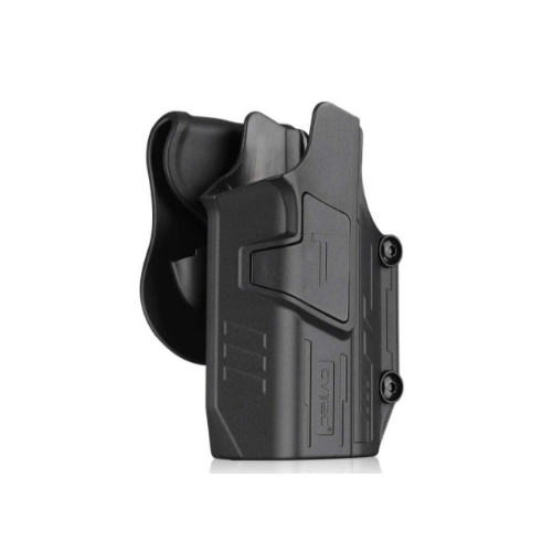 FUNDA PISTOLA RIGIDA CYTAC UNIVERSAL MEGA-FIT NEGRA