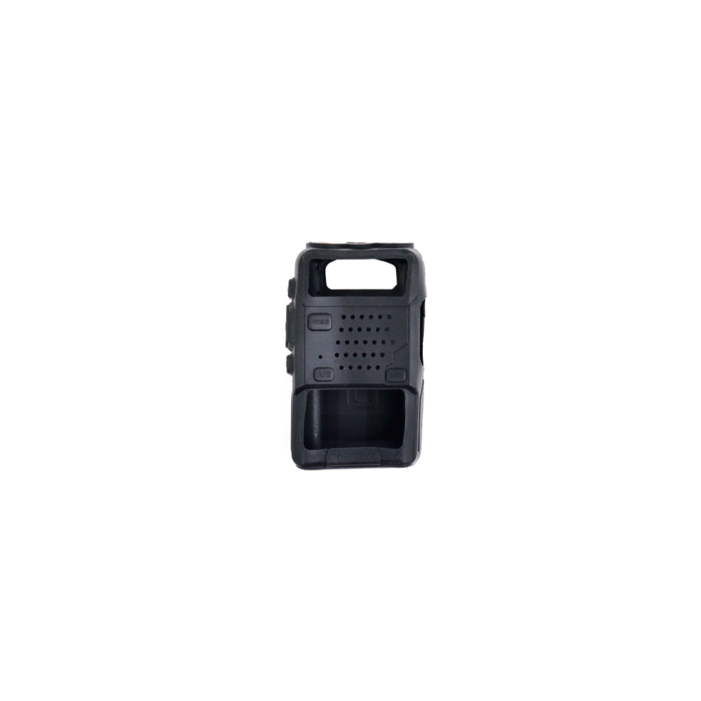 FUNDA GOMA WALKIE BAOFENG NEGRA