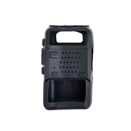FUNDA GOMA WALKIE BAOFENG NEGRA