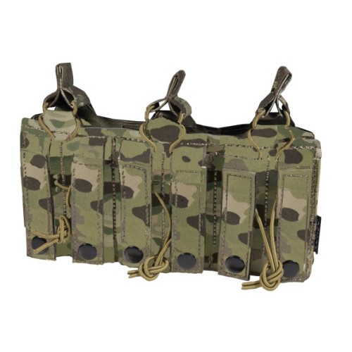 PORTACARGADOR MK1 "DAGGER" CORSO TRIPLE C/ MOLLE PARA AR-15/M4 - MULTICAM
