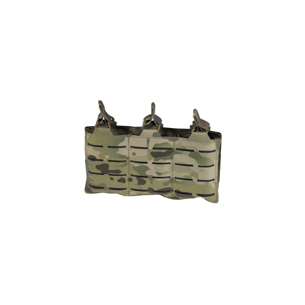 PORTACARGADOR MK1 "DAGGER" CORSO TRIPLE C/ MOLLE PARA AR-15/M4 - MULTICAM